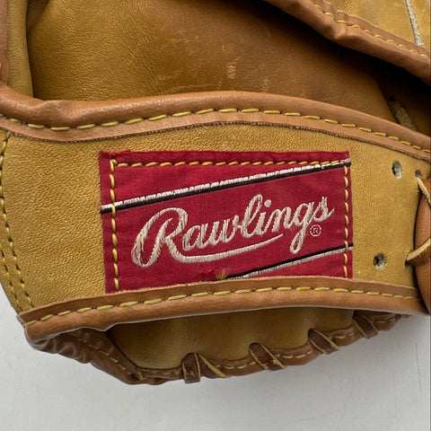 Rawlings Dave Concepcion Baseball Glove KM 6 Made in USA Tan Leather RHT