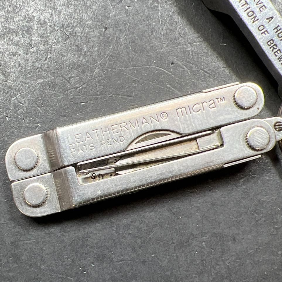 Leatherman Micra Keychain Multi Tool with Bottle Opener