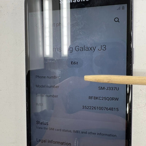 Samsung Galaxy J3 (2018) SM-J337U 16GB Smartphone for Verizon Network