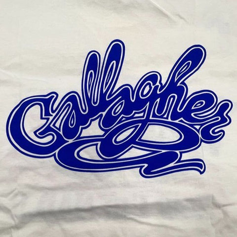 Vintage 90s Gallagher Signed Autographed Now I'm Mad T-Shirt Hanes USA Sz L