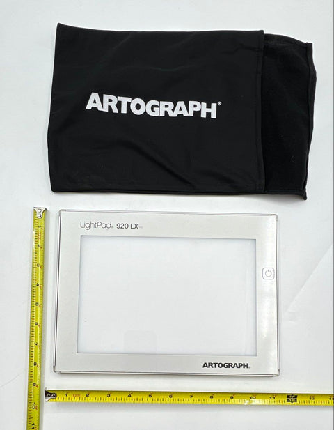 Artograph LightPad 920LX LED Light Box Drawing Pad with Case Untested 06/2022