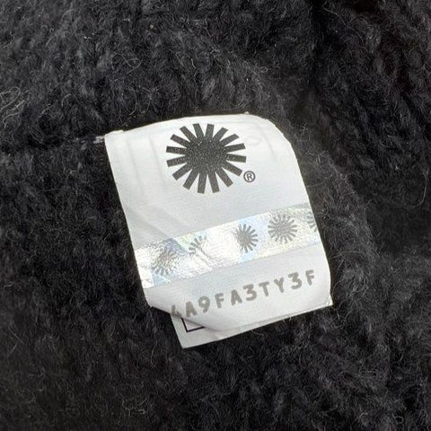 UGG Isla Black Cable Knit Button Tall Boots Women's Size 8