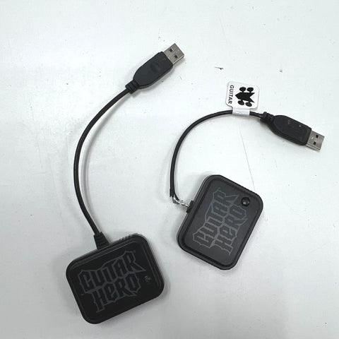 Guitar Hero Wireless Receiver Dongle Lot Guitar & Drums PlayStation PS2 PS3