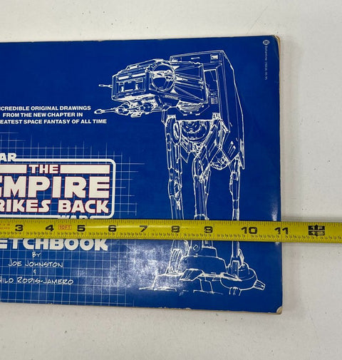 1980 Star Wars The Empire Strikes Back Sketchbook First Edition Joe Johnston Art
