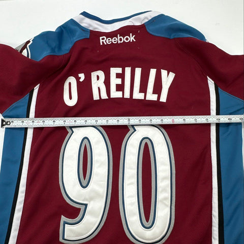Reebok Men's Colorado Avalanche Ryan O'Reilly #90 NHL Jersey Burgundy Sz M