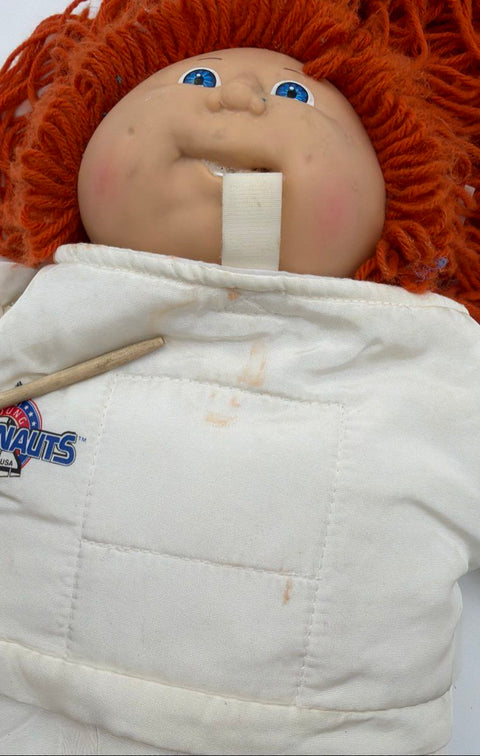 Vintage Cabbage Patch Kids Young Astronaut Doll 1986 Xavier Roberts Coleco 16"