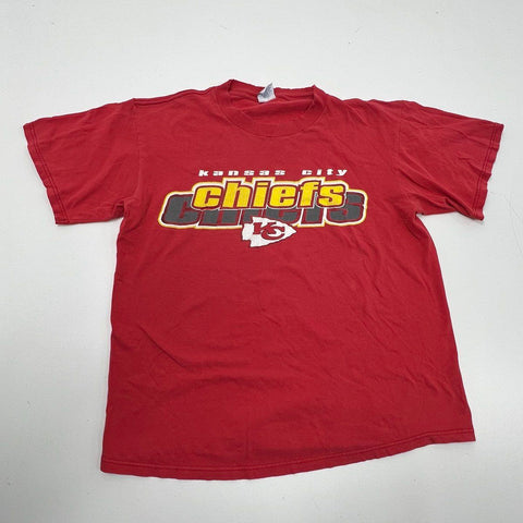 Vintage 90s Kansas City Chiefs NFL True-Fan Sportswear T-Shirt Sz L