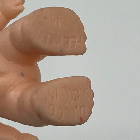 Vintage 1965 Uneeda Pee Wees Doll Lot of 3 Miniature Figures Hong Kong