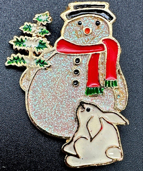 Vintage Christmas Brooch Pin Lot of 9 Rhinestone Enamel Liz Claiborne Gerry's