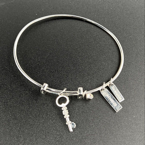 Silver Tone Bracelet Jewelry Lot of 13 J. Crew Bangle Cuff Stretch Rhinestone