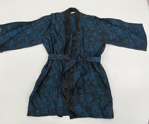 Vintage 80s Joli Made in Japan Kimono Robe Lot of 3 Brocade Pagoda Sz L