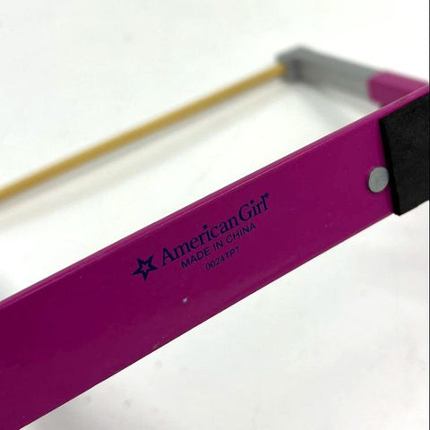 American Girl Doll Uneven Bars Set Gymnastics Playset Accessory Purple