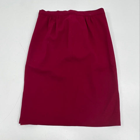 Vintage 80s Pendleton Wool Collarless Blazer Skirt Suit Set USA Petite