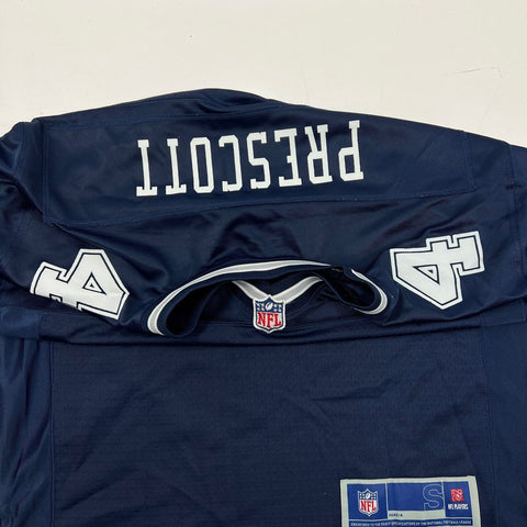 NFL Pro Line Men's Dallas Cowboys Dak Prescott #4 Jersey Navy Blue Sz S