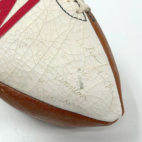 Vintage Wilson Nebraska Huskers NCAA College Football Signed Made in USA