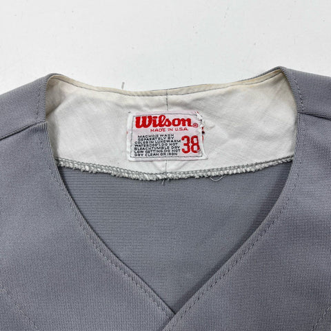 Vintage 80s Wilson Boston Red Sox MLB Baseball Jersey #6 Made in USA Sz 38