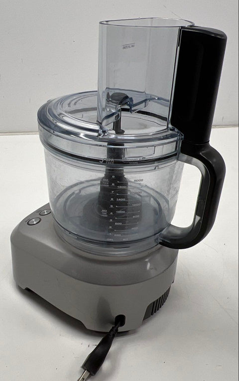 Breville 12-Cup Food Processor Silver Base With Blades For Parts Only