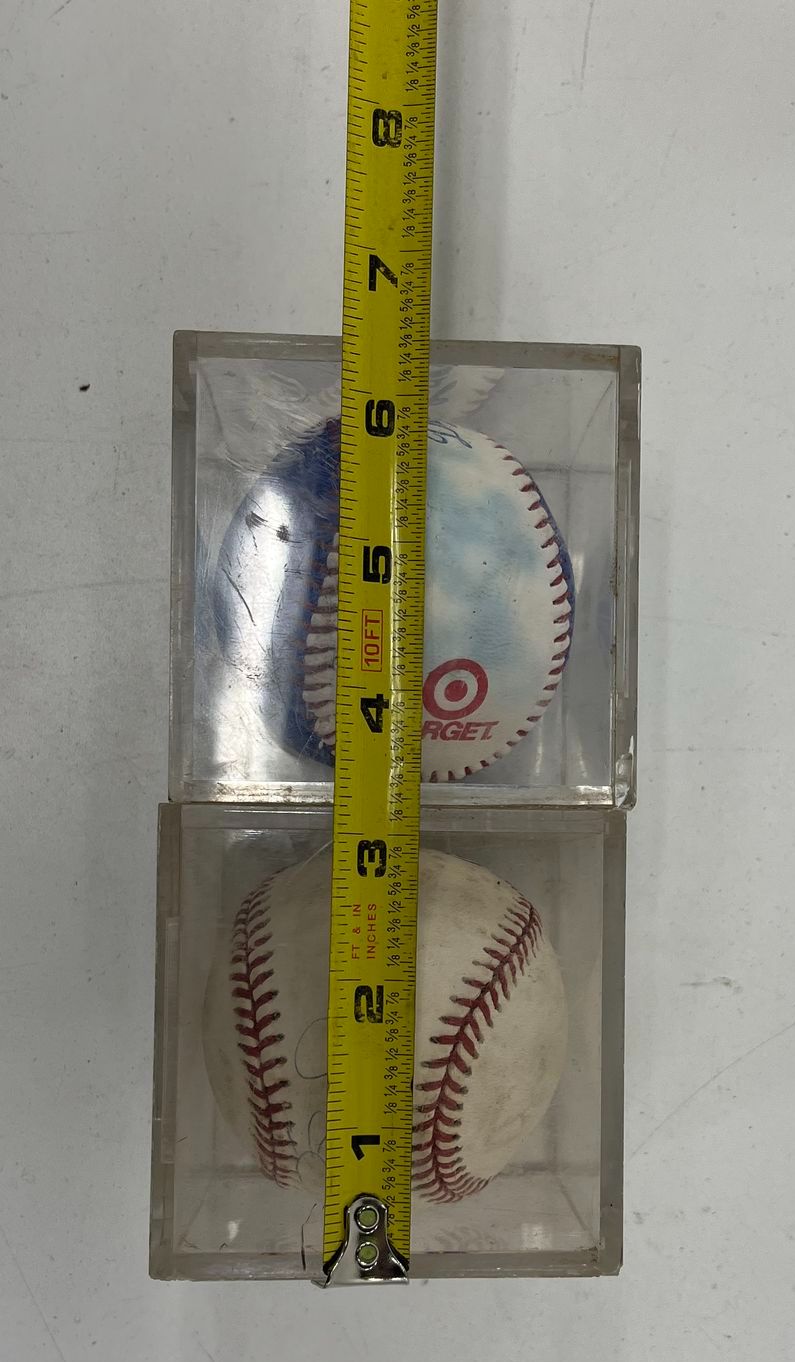 Rawlings Autographed Baseball & Dodger Stadium 30th Anniv Ball Lot Unauthentic