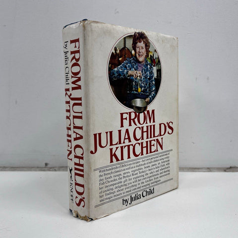 Julia Child From Julia Child's Kitchen Cookbook Hardcover 1975 Second Printing