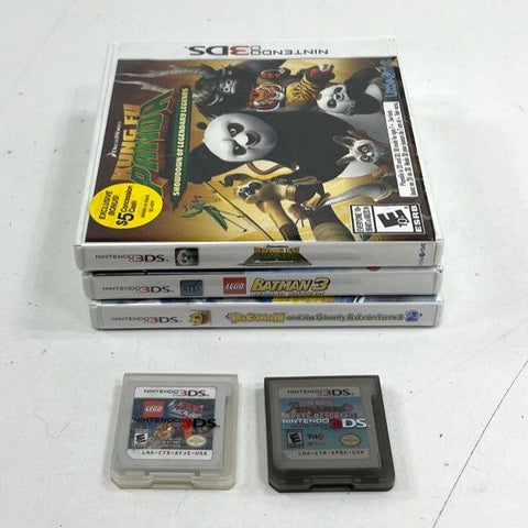 Lego Batman 3 Pac-Man Ghostly Adventures 2 5 Game Lot Nintendo 3DS DS