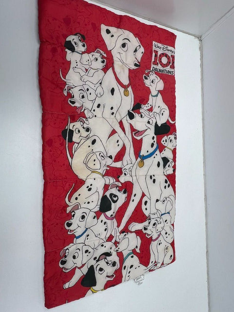 Vintage 90s Disney 101 Dalmatians Kids Sleeping Bag 30x57 Ero Industries