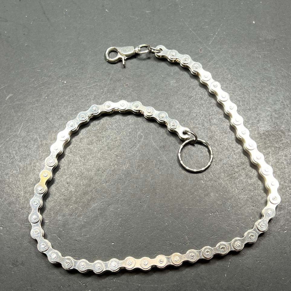 Bike Chain Wallet Keychain
