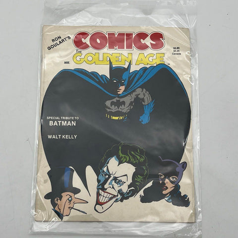 Comics The Golden Age #3 New Media Publishing 1985 Batman Tribute Goulart