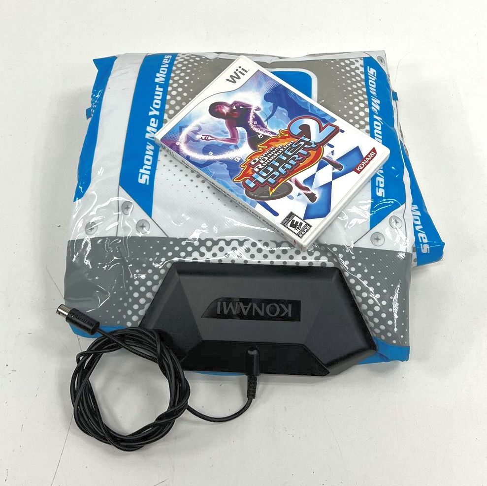 Konami Nintendo Wii Dance Pad Controller with Dance Dance Revolution Hottest