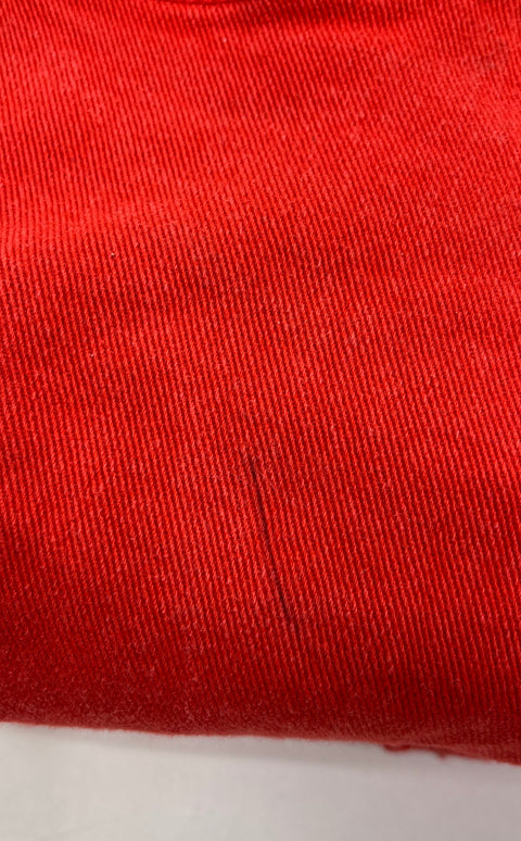 Si Tu Veux Red L'homme Super Stacké Flare Leg Cargo Jeans Men's 32 NWT
