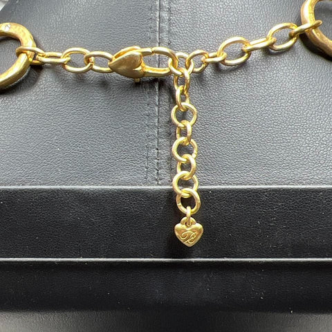 Brighton Dream Big Gold tone Rhinestone Necklace