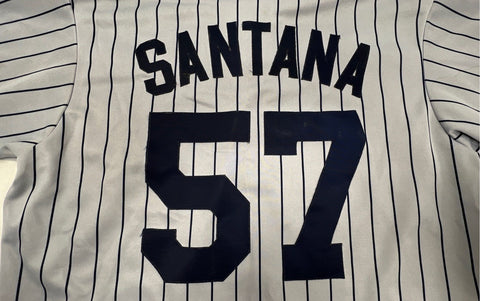 Vintage 2000s Majestic Minnesota Twins Johan Santana #57 Jersey Sz M