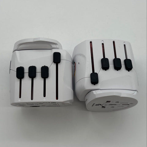 Skross World Adapter Pro Universal Travel Power Adapter Lot of 2 White