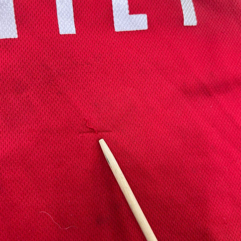 NFL Team Apparel Red Kansas City Chiefs Football Jersey Men's XL