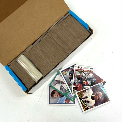 Vintage 90s 1991 Bowman Football Cards Complete Set 561 Topps + Bonus Cards