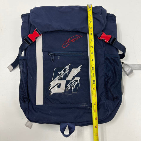 Vintage Y2K Red Bull Racing 04 Navy Blue Backpack Rucksack Embroidered Graphic
