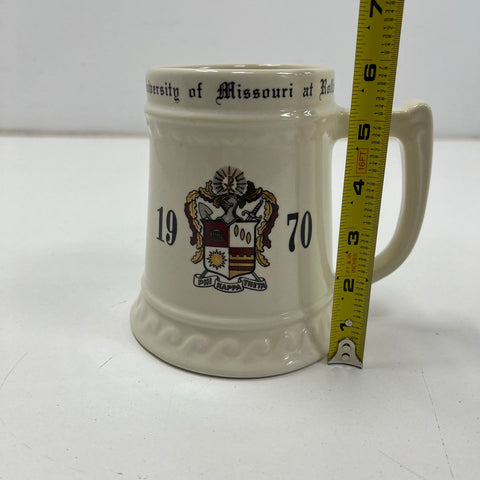 1970 Univ of Missouri Rolla Phi Kappa Theta Fraternity Tankard Mug LGB Vintage