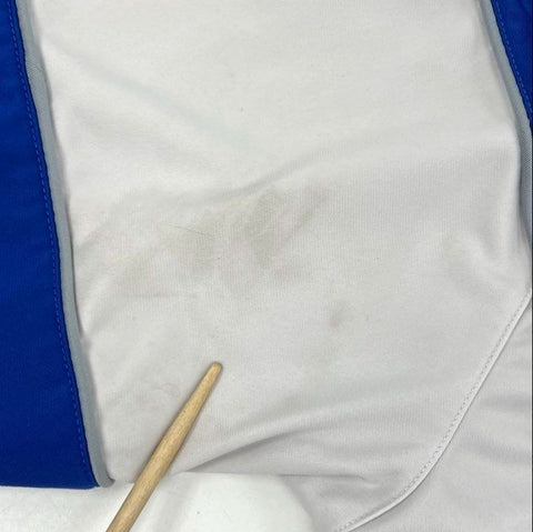 Yamaha Men's Blue White Embroidered Logo Full Zip Track Jacket Sz L