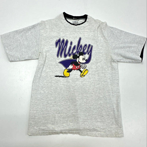 Vintage 90s Mickey Mouse T-Shirt Bundle Disney Store Mickey Unlimited Sz L