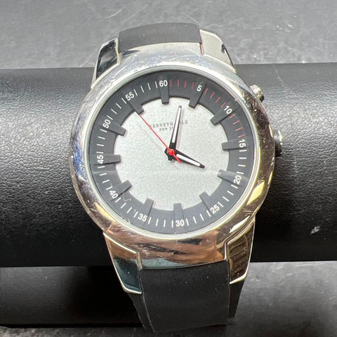 Kenneth Cole KC1319 Black Band Wristwatch New Battery
