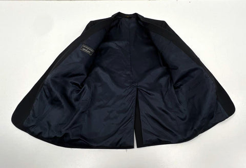 Vintage Saks Fifth Avenue by Adolfo Men's Black 2-Button Suit Coat Blazer USA