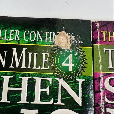 Stephen King The Green Mile Complete 6 Book Serial Set 1996 Paperback Lot