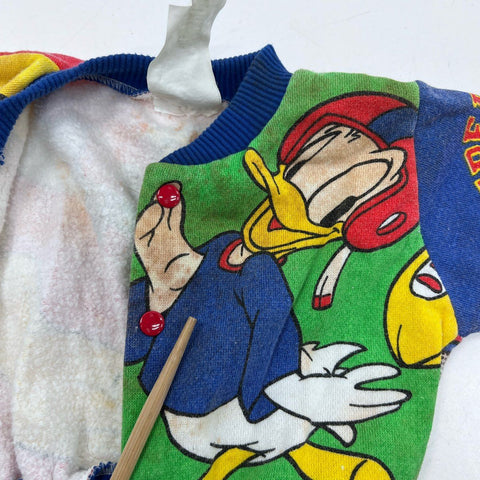 Vintage 90s Disney Mickey's Stuff For Kids Sports Snap Front Jacket Sz 6-9M