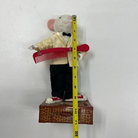 Vintage 1999 Stuart Little Movie Hasbro Musical Figure Toy Music Plays