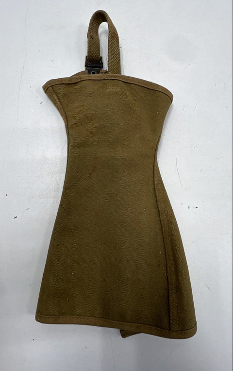 Vintage WWII US Army M1938 Canvas Leggings Gaiters Jeffersonville QM Sz 2R