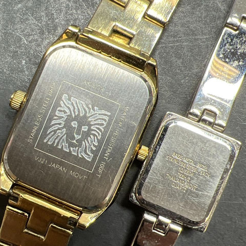 Anne Klein Metal Band Analog Watch Lot Untested