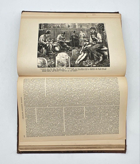Antique P.F. Collier The Works of Charles Dickens Volume VI Barnaby Rudge 1880s