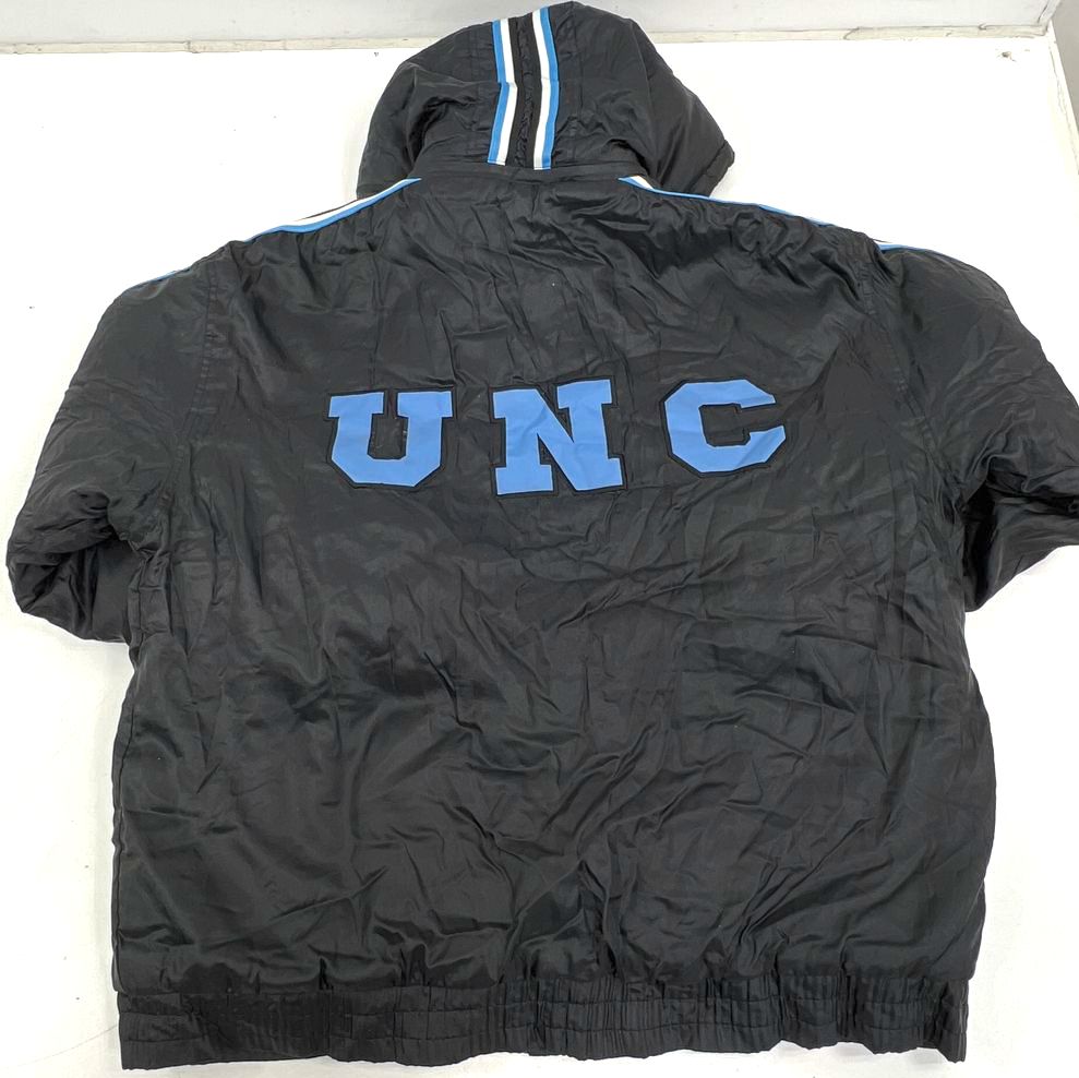 Vintage 90s IGNIK Black Carolina Tar Heels UNC Tracksuit Jacket Pants Men's XL