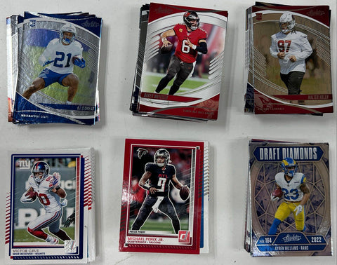 Football Card Lot 2024-2025 Panini Prizm Absolute Mosaic Score See Photos