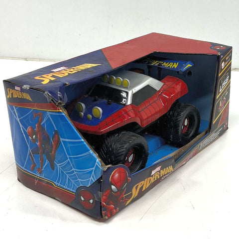2018 Jada Toys Marvel Spider-Man RC Car Turbo Boost 2.4GHz Open Box