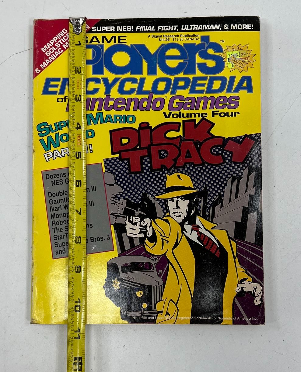 Player's Encyclopedia of Nintendo Games Volume Four 1991 Signal Research Book